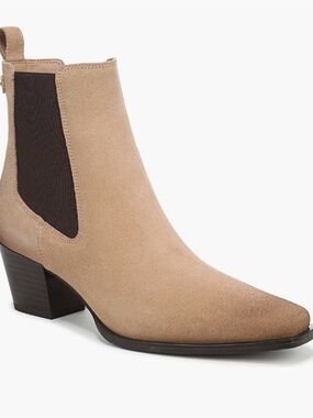 Sam Edelman Camel Suede Chelsea Ankle Bootsi size 8/5.                      # 10
